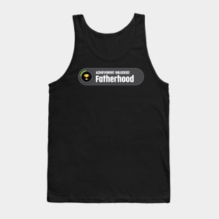 Gamer Fatherhood Achievement Tank Top